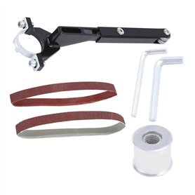 Supports de ponceuse à bande coudée