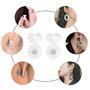 KIIFENG Lot de 6 rehausseurs de boucles d'oreilles en acrylique pour boucles d'oreilles lourdes