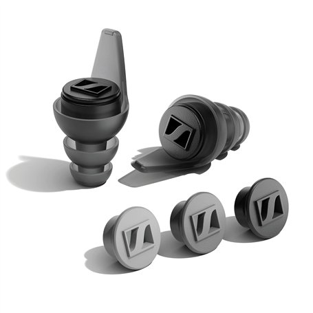 Sennheiser Protections auditives SoundProtex Plus - Protection auditive réutilisable avec 4 filtres interchangeables - Son Haute