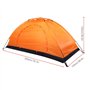 Tente De Camping, Tente Legere 2 Personne Pop Up Imperméable Ventilée Randonnée Tents Sac à Dos Poids Léger Anti UV Étanche Plia