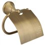 Porte-rouleau de papier hygiénique en laiton antique