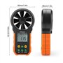 Raguso PM6252A Anémomètre Numérique Compteur de Vitesse du Vent Mesure du Volume D'air Compteur de Mesure du Volume D'air