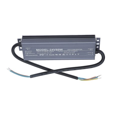 Driver LED 60 étanche IP67 Adaptateur de Transformateur D'alimentation AC170-265V Sortie Basse Tension pour Lumière LED