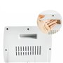 Radiateur électrique portable, Radiateur à quartz 800 W, 2 niveaux de puissance silencieux, économie d'énergie, boîtier Cool Tou