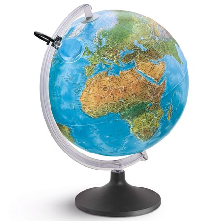 NOVA RICO 0330lulgitkntl46 – Globe Terrestre 30 cm Lumineux lumierissimo avec loupe