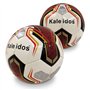 MONDO Sport - Ballon de Futsal Meteor R.C. KALEIDOS - Taille 4 Professional - 440 g - Blanc Gris doré - 13605
