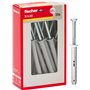Fischer Chevilles prolongées à Battre N 8x80 Y Fixation par percussion avec clou prémonté pour plein