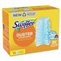 Swiffer Duster Recharges, 45 Pièces (15x3), Recharges Dépoussiérantes, Plumeau Attrape-Poussière Attrape et Retient la Poussière