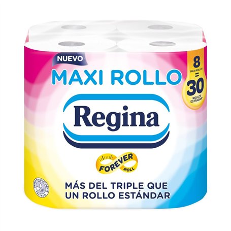 Regina Maxi rouleau – 8 rouleaux de papier toilette