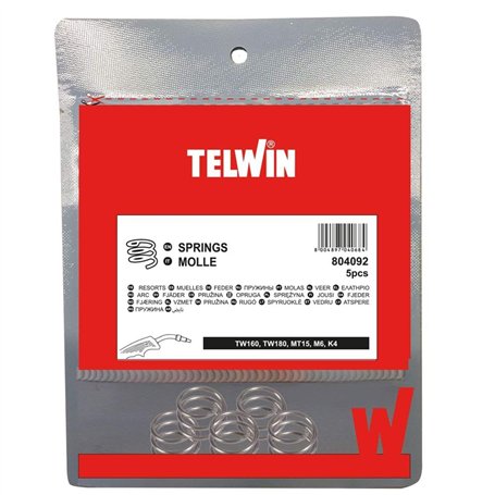 Telwin 5 Ressorts pour Torche de Soudage MIG
