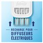 Febreze 3Volution Recharges Pureté de Coton pour Diffuseur Électrique, 4 x 20ml, Désodorisant Maison avec 3 Parfums en Alternanc