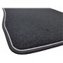 ilTappetoAuto by Fabbri 3 - SPRINT03502 - Tapis de Voiture sur Mesure en Moquette Noire Compatible avec Peugeot 207