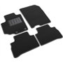 ilTappetoAuto by Fabbri 3 - SPRINT04406 Tapis de voiture en moquette noire antidérapante sur mesure compatible avec Vitara dal 2