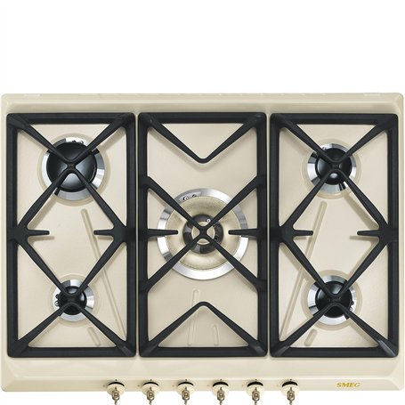 SMEG; Plaque de cuisson à gaz (SRV876POGH)