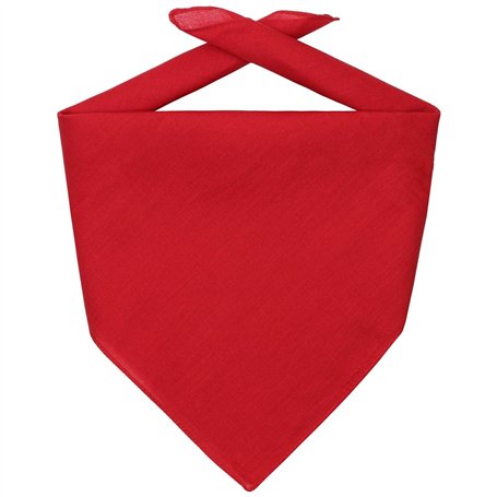 Chapeaushop Bandana Goal Bandanas Foulard (Taille Unique - Rouge)