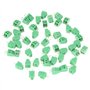 50Pcs 2 Pin 2.54mm Pas Plug-in Vis PCB