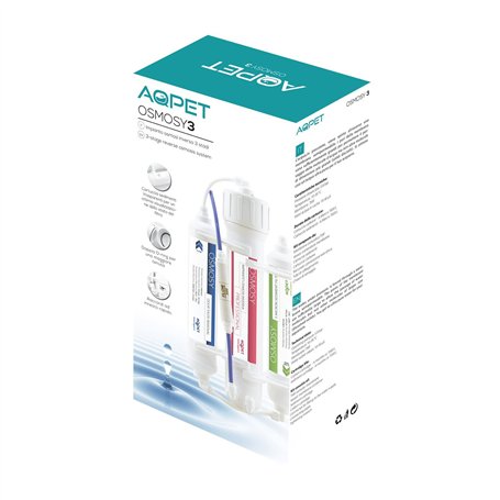 AQPET OSMOSY3 Usine d'osmose Inverse pour Production d'eau osmotique pour Aquarium