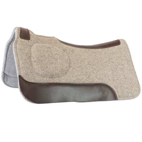 Tapis de selle en feutre Silver Horse Croco