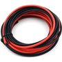 YUNIQUE GREEN-CLEAN-POWER - Câble en Silicone 10 AWG 5m Flexible | Conductivité Supérieure avec Fil de Cuivre Étamé | Résistant 