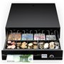 POS VALLEY Tiroir Caisse Monnaie Avec 4 Compartiments Billet / 5 Compartiments Monnaies (Euro)