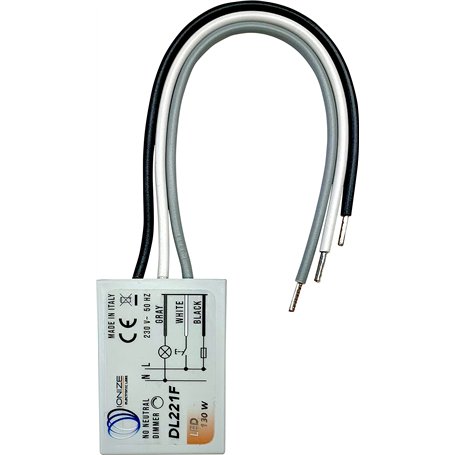 IONIZE DL221F Variateur sans neutre 130 W LED à encastrer 230 V
