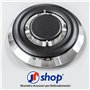 JPshop - Kit 4 adaptable pour cuisinière à gaz compatible avec Smeg complet avec 4 plaques de feu et 1 triple couronne