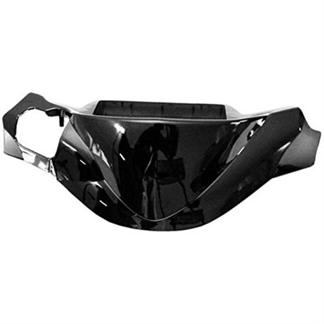 one by Camamoto cod. 77366410 Capot de carénage supérieur en Plastique Noir Brillant Compatible avec MBK Booster Spirit - Yamaha
