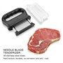 Attendrisseur à Viande Manuel, 48 Lames Maillets à Viande en Acier Inoxydable Pointue en Acier Inoxydable pour Boeuf de Porc Ste