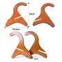Homo Trends - Support universel pour ukulélé - Version améliorée - En bois - Amovible - Avec cordes pour ukulélé