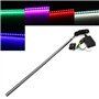 Huianpen Accessoires de Voiture 22" 7-Couleur DC 12V 48 LED RGB Scanner Voiture Flash SUV Moto Strobe Knight Rider Kit PVC Flash