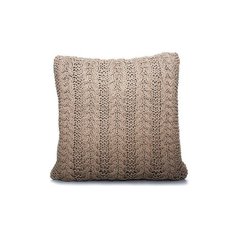 Coussin Laine (60 x 20 x 60 cm) Beige