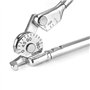 Outil de cintrage portatif pour cintreuse de tube à 180 ° pour tuyau en acier en cuivre et aluminium (3/8 "(10 mm) 370 mm)
