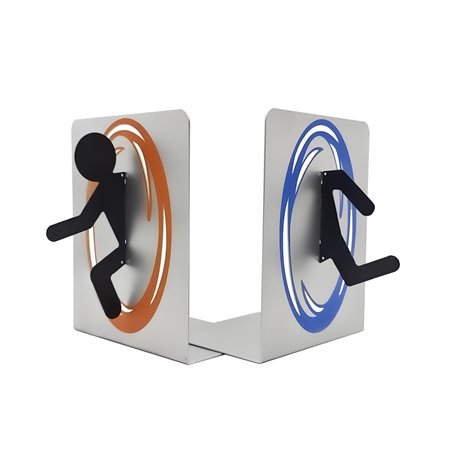 Serre-Livres De Portail en Métal Robuste