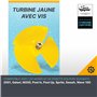 Dolphin Pièce détachée d'origine Hélice Jaune (avec vis) - Référence Produit 9995269-R1