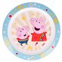 Stor Micro Assiette pour Enfants Peppa Pig Kindness Counts