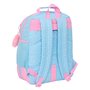 Cartable BlackFit8 Smile Bleu Rose 32 x 42 x 15 cm