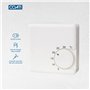 COATI - Thermostat MÉCANIQUE pour CHAUDIÈRE ET Chauffage ANALOGIQUE avec Installation À 2 Fils 10A 250V Blanc Coati