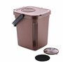 Denox Seau Organique avec Filtre 10 litres, Marron, 235 x 265 x 285 mm