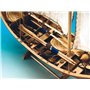 Artesanía Latina - Maquette de Bateau en Bois - Bateau de Pêche Doris Français Saint Malo - Modèle 19010, Échelle 1:20 - Modèles