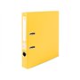 Liderpapel 932062 Documenta Classeur Levier Carton Rembordé PVC 1,9 mm Dos 52 mm Rado Métallique Jaune