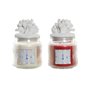 Bougie Parfumée DKD Home Decor Corail méditerranéen 430 g (2 Unités)