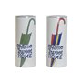 porte-parapluie DKD Home Decor Multicouleur Urbaine 19 x 19 x 44 cm 19 x 19 x 45 cm (2 Unités)
