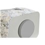 Organiseur DKD Home Decor Blanc Gris Lila Rose clair 2 Unités