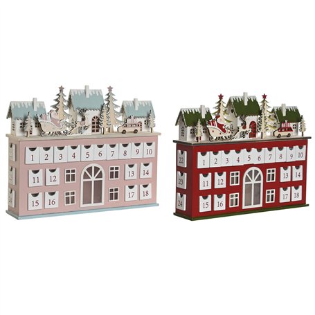 Calendrier de lAvent DKD Home Decor Bois 37