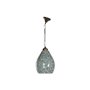 Suspension Home ESPRIT Vert Bleu ciel Métal Verre 25 W 23 x 23 x 66 cm (2 Unités)