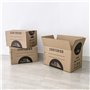 BOXPACKING | Cartons Déménagement | Lot de 6 Boite Carton Demenagement, Emballage | 50x30x30 cm | Avec Poignées | Boite Rangemen