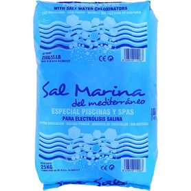 Llofer - Sac de sel Fin pour Piscine (Dissolution Rapide) - 25kg