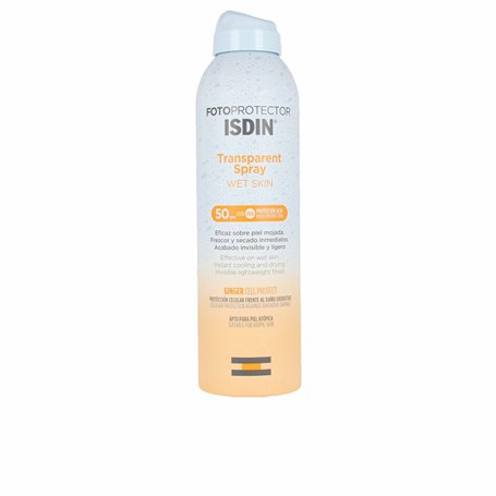 Crème Solaire pour le Corps en Spray Isdin Transparent Spf 50 250 ml