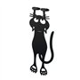 Balvi Marque-Page Curious Cat Couleur Noir en Forme de Chat 12cm Plastique/Nylon
