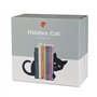 Balvi Serre-Livres Hidden Cat Couleur Noir Support de Livres pour étagère en Forme de Chat 2 unités M